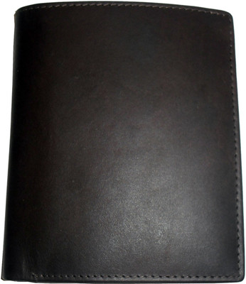 

vardhoman Men Brown Genuine Leather Wallet(13 Card Slots)