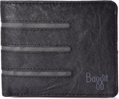 

Baggit Men Black Artificial Leather Wallet(6 Card Slots)