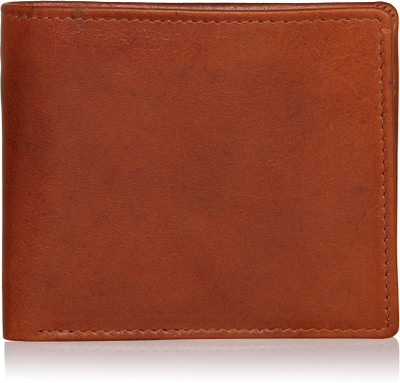 

Leather Zentrum Men Tan Genuine Leather Wallet(5 Card Slots)