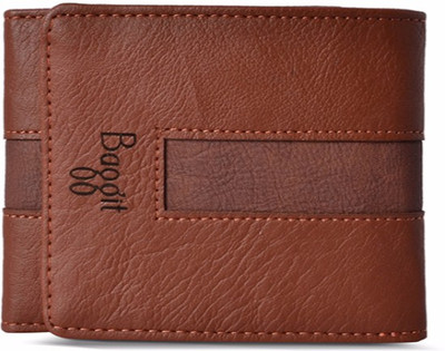 

Baggit Men Tan Artificial Leather Wallet(6 Card Slots), Cognac
