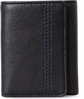 

Baggit Men Black Artificial Leather Wallet(6 Card Slots)