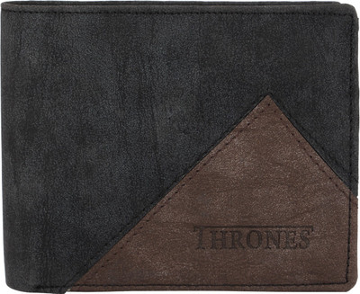 

Ananya Men Black Artificial Leather Wallet(3 Card Slots), Black-351
