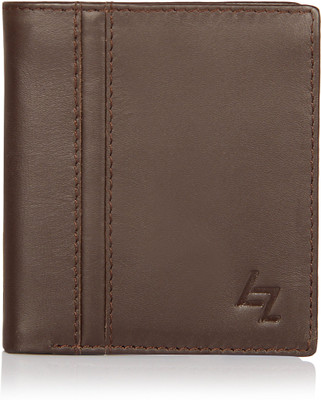 

Leather Zentrum Men Brown Genuine Leather Wallet(6 Card Slots)