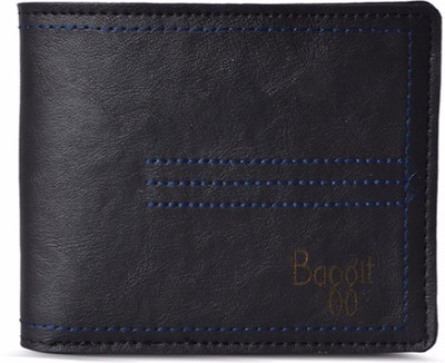 

Baggit Men Black Artificial Leather Wallet(6 Card Slots)