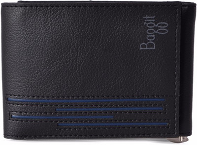 Baggit Men Black Artificial Leather Wallet(6 Card Slots)