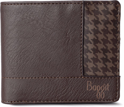 

Baggit Men Brown Artificial Leather Wallet(6 Card Slots), Chestnut