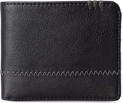 

Baggit Men Black Artificial Leather Wallet(6 Card Slots)