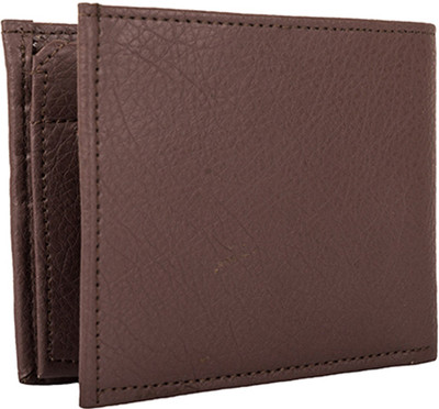 

Printz Men Brown Genuine Leather Wallet(5 Card Slots)
