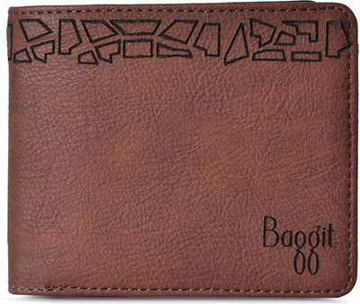 

Baggit Men Brown Artificial Leather Wallet(6 Card Slots), Cappuccino