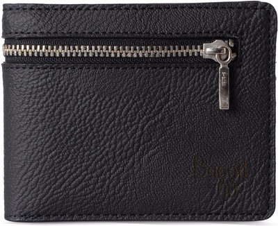 

Baggit Men Black Artificial Leather Wallet(6 Card Slots)