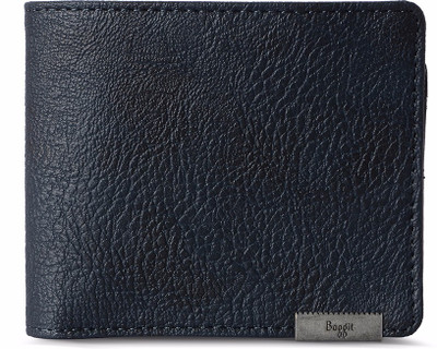 

Baggit Men Blue Artificial Leather Wallet(6 Card Slots)