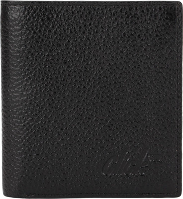 

Ananya Men Black Genuine Leather Wallet(3 Card Slots), Black-162