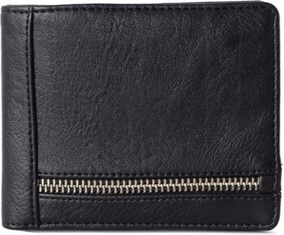 Baggit Men Black Artificial Leather Wallet(6 Card Slots)