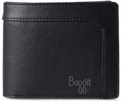 

Baggit Men Black Artificial Leather Wallet(6 Card Slots)