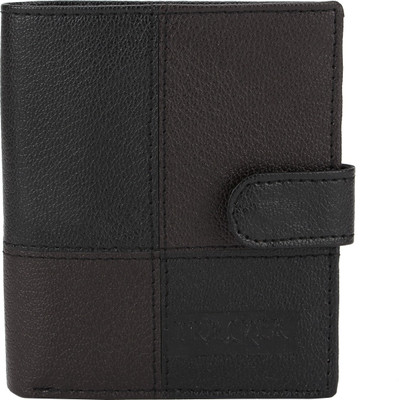 

Ananya Men Black Artificial Leather Wallet(8 Card Slots), Black-875