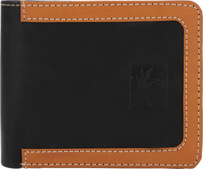 

Ananya Men Black Artificial Leather Wallet(3 Card Slots), Black-703