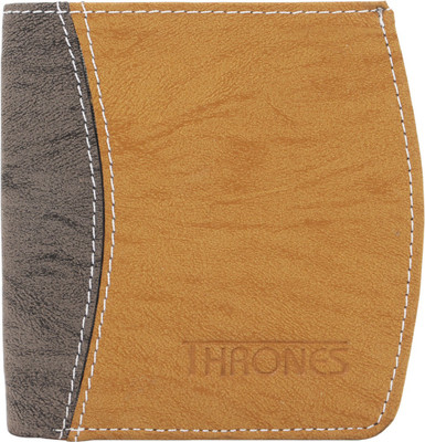

Ananya Men Tan Artificial Leather Wallet(5 Card Slots), Tan-565