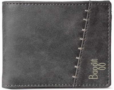 

Baggit Men Grey Artificial Leather Wallet(6 Card Slots)