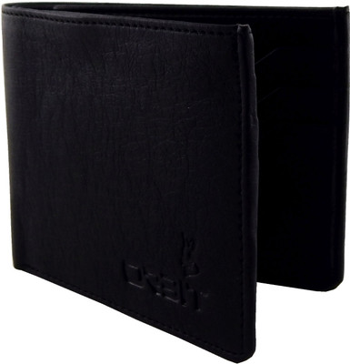 

Orbit Men Black Genuine Leather, Fabric Wallet(8 Card Slots)