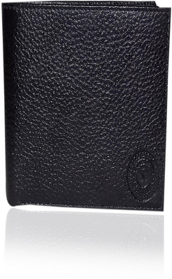 

Saansh Men Black Genuine Leather Wallet(6 Card Slots)