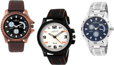 

Hashtag HTC-TRIPLET3 Watch - For Men