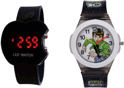 SS Traders Ben10 Seven Lights - Seven Colours Watch  - For Boys   Watches  (SS Traders)