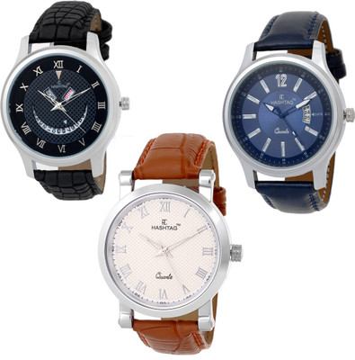 

Hashtag HTC-TRIPLET2 Watch - For Men