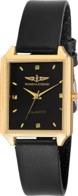 

RONEXLEGEND RXD 7010 BLACK DIAL GOLDEN CASUAL WATCH RXD 7010 BLACK DIAL Watch - For Men