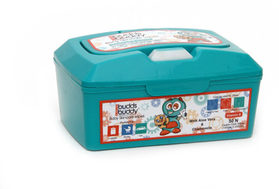 

Buddsbuddy Baby Skincare Wet Wipes Jar - pack of 50(50 Pieces)