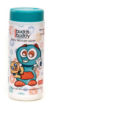 

Buddsbuddy Baby Skincare Wet Wipes Jar - Pack of 80(80 Pieces)