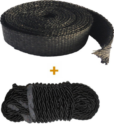 

VMA SHOPPERS 1 SILENCER WRAP EXHAUST SHIELD, 1 LEG GUARD ROPE Combo