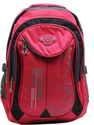 

Trendy M1707 Darkpink 5 L Backpack(Pink, Black)