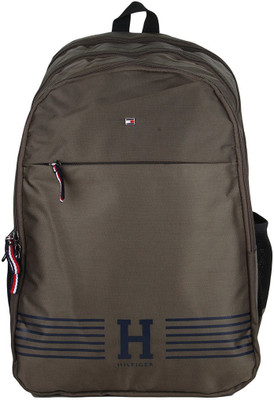 

Tommy Hilfiger OXFORD,17 24.17 L Backpack(Multicolor), Olive