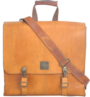 

CANVAS & AWL CA297ATN Messenger Bag(Brown, 20 L)