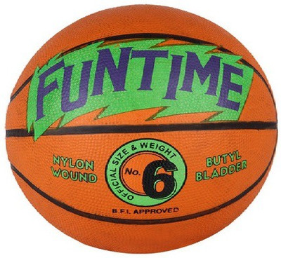 

Cosco FUNTIME Basketball - Size: (Pack of 1, Multicolor, Orange