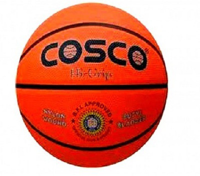 

Cosco HI-GRIP Basketball - Size: (Pack of 1, Multicolor, Orange