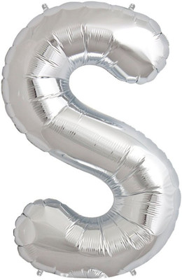 

Balloons Solid 13921 Airwalker(Silver, Pack of 1)