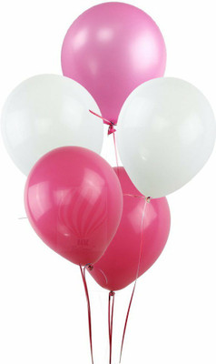 

PartyballoonsHK Solid Pink, White & Red Balloon(Red, White, Pink, Pack of 30)