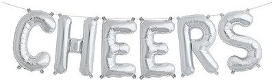 

Balloons Solid 13965 Airwalker(Silver, Pack of 1)