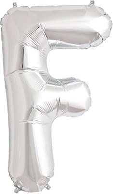 Balloons Solid 13856 Airwalker(Silver, Pack of 1)