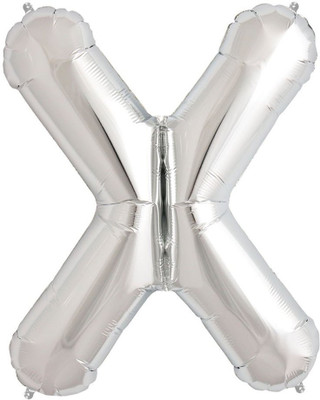 

Balloons Solid 13874 Airwalker(Silver, Pack of 1)