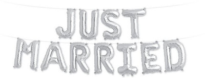 

Balloons Solid 13971 Airwalker(Silver, Pack of 1)