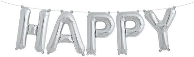 

Balloons Solid 13968 Airwalker(Silver, Pack of 1)