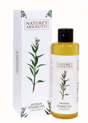 

Nature's Absolutes Sesame Oil For Hair And Skin(220 ml)