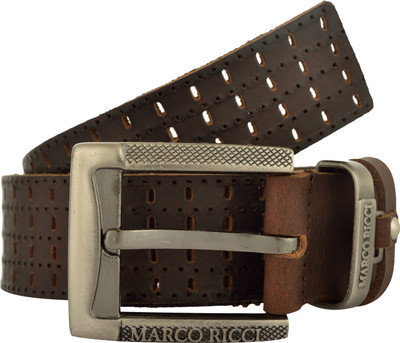 

MARCO RICCI Men Casual Brown Genuine Leather Belt