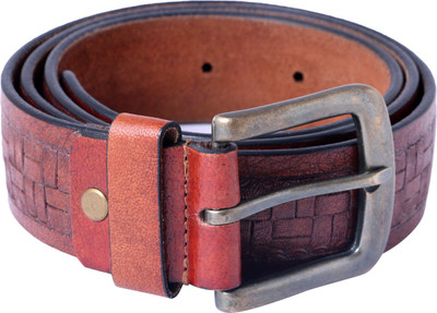 

Code Max Men Brown Genuine Leather Belt