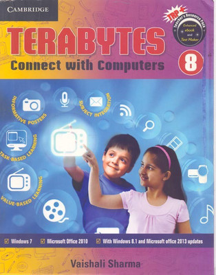 Terabytes Connect with Computers Class 8(English, Paperback, Vaishali Sharma)