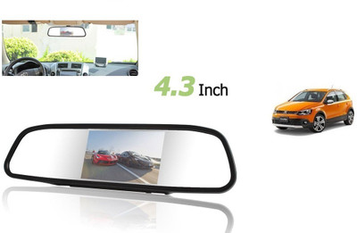 

typhon 4.3 inch TFT screen with night vision Camera For Polo Cross Black LED(11 cm)