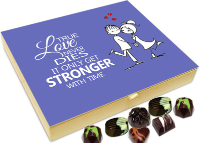 

Chocholik Gift Box - True Love Never Dies Chocolate Box - 20pc Truffles(240 g)