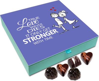 

Chocholik Gift Box - True Love Never Dies Chocolate Box - 9pc Truffles(108 g)